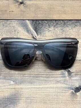 McQueen MCQ SUNGLASSES MQ0007S 003 Black/silver